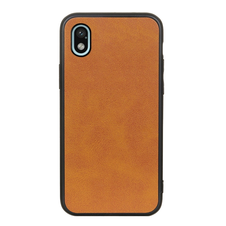 For Sony Xperia Ace III Two-color Cowhide Texture PU Shockproof Phone Case