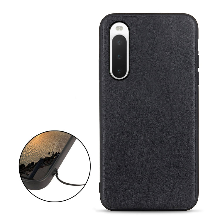 For Sony Xperia 10 IV Sheep Texture Leather Phone Case