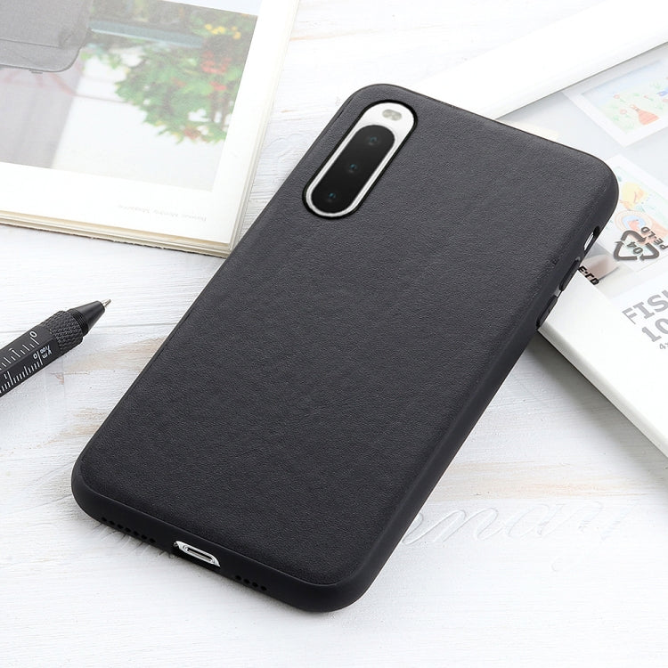 For Sony Xperia 10 IV Sheep Texture Leather Phone Case