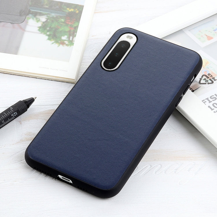 For Sony Xperia 10 IV Sheep Texture Leather Phone Case
