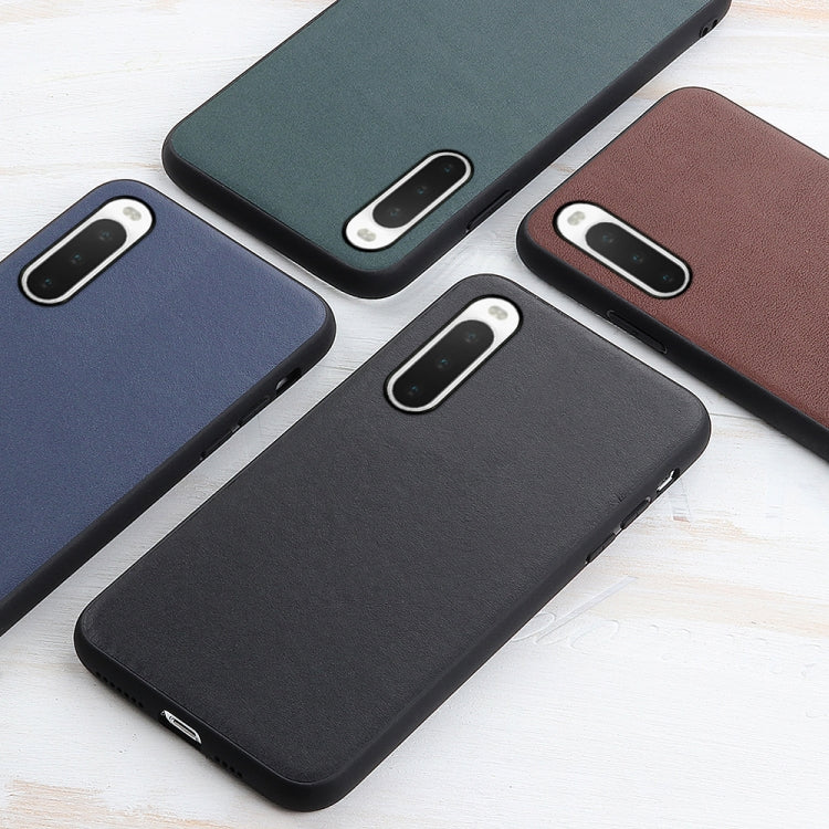 For Sony Xperia 10 IV Sheep Texture Leather Phone Case