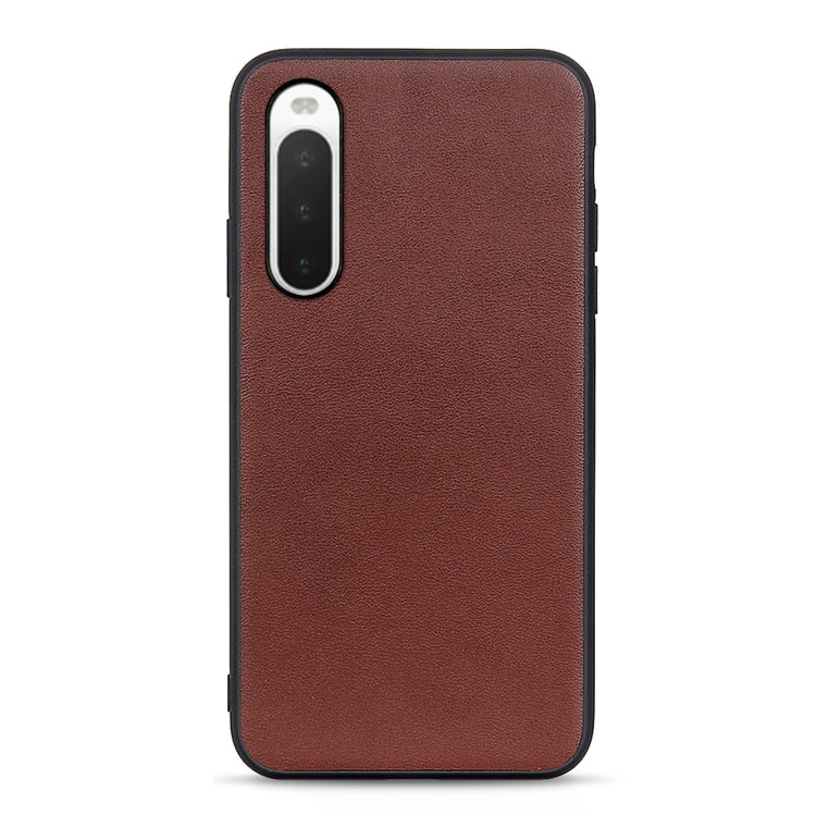 For Sony Xperia 10 IV Sheep Texture Leather Phone Case
