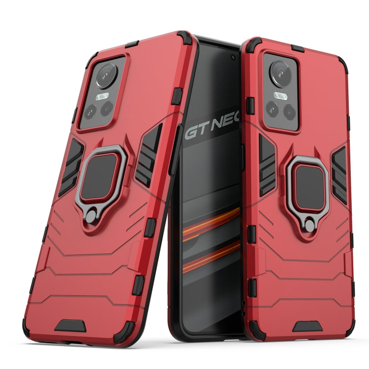 For Realme GT Neo3 Shockproof PC + TPU Holder Phone Case
