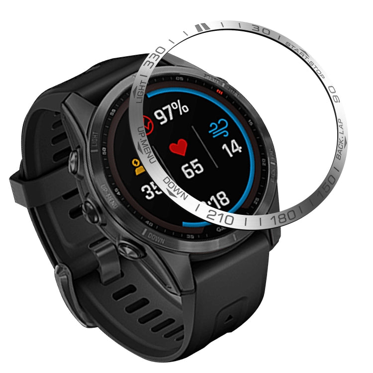 Smartwatch Dial Bezel Ring Cover For Garmin Fenix 7S