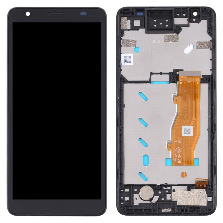 OEM LCD Screen For ZTE Blade A3 2020 Digitizer Full Assembly with Frameï¼ˆBlack)