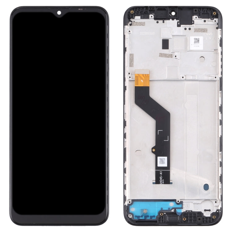 OEM LCD Screen For Lenovo K12 Note Digitizer Full Assembly with Frame (Black)