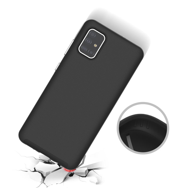 For Galaxy A51 Anti-slip Armor TPU + PC Protective Case