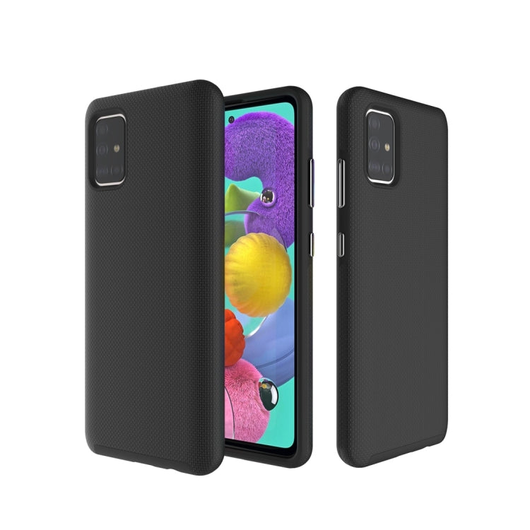 For Galaxy A71 Anti-slip Armor TPU + PC Protective Case