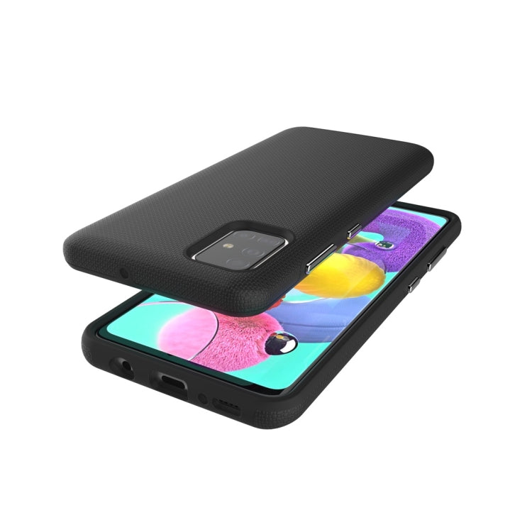 For Galaxy A71 Anti-slip Armor TPU + PC Protective Case