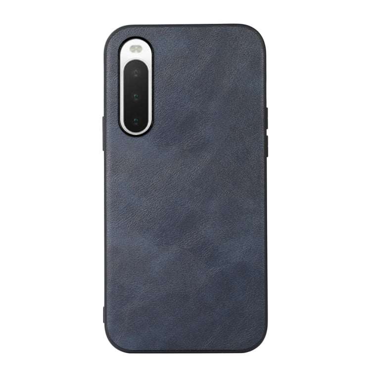 For Sony Xperia 10 IV Cowhide Texture PU Phone Case