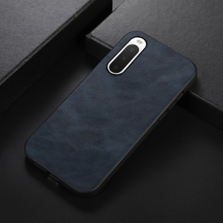 For Sony Xperia 10 IV Cowhide Texture PU Phone Case