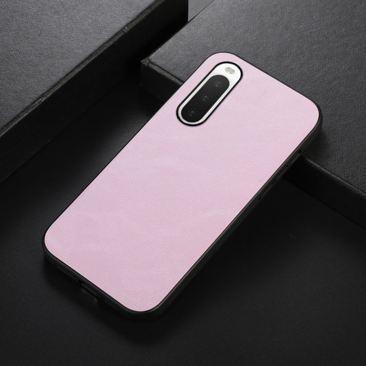 For Sony Xperia 10 IV Cowhide Texture PU Phone Case
