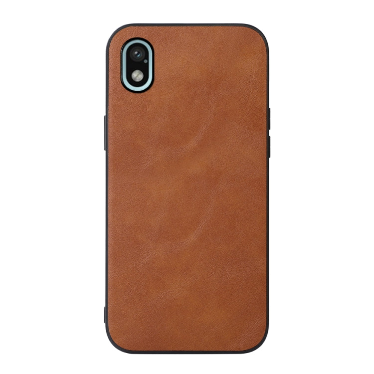 For Sony Xperia ACE III Cowhide Texture PU Phone Case