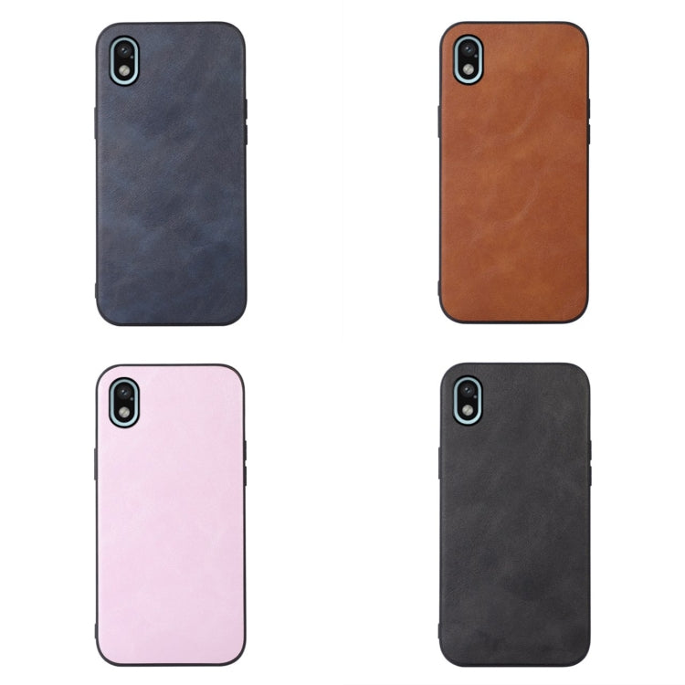 For Sony Xperia ACE III Cowhide Texture PU Phone Case