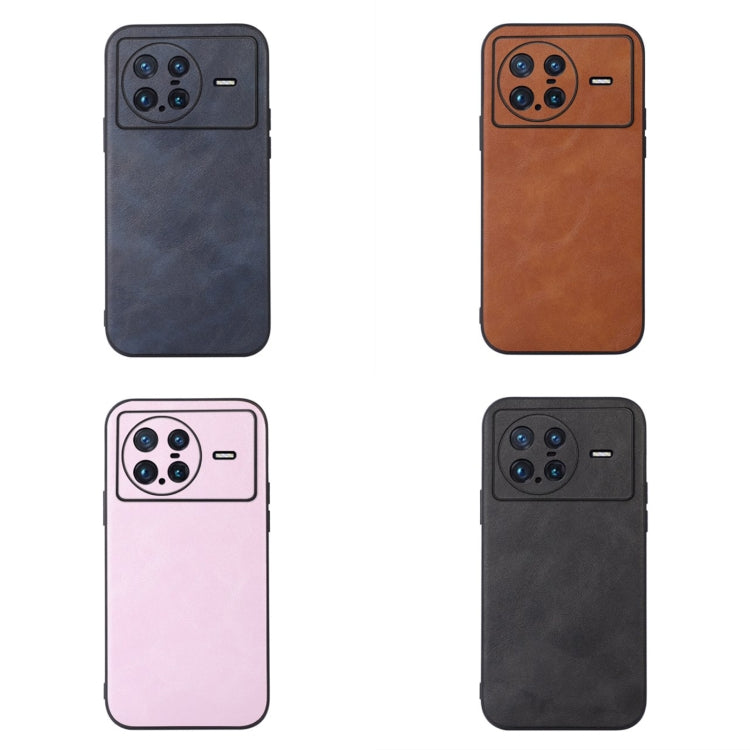 For vivo X Note Cowhide Texture PU Phone Case