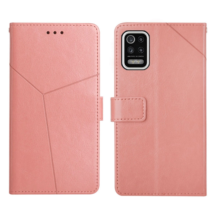 For LG K52 / K62 Y Stitching Horizontal Flip Leather Phone Case