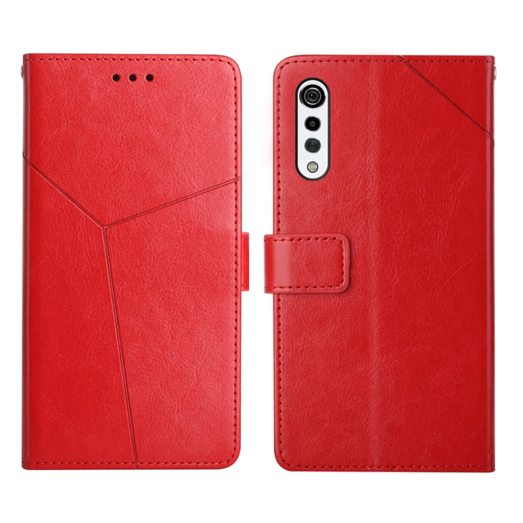 For LG Velvet 2 Pro Y Stitching Horizontal Flip Leather Phone Case