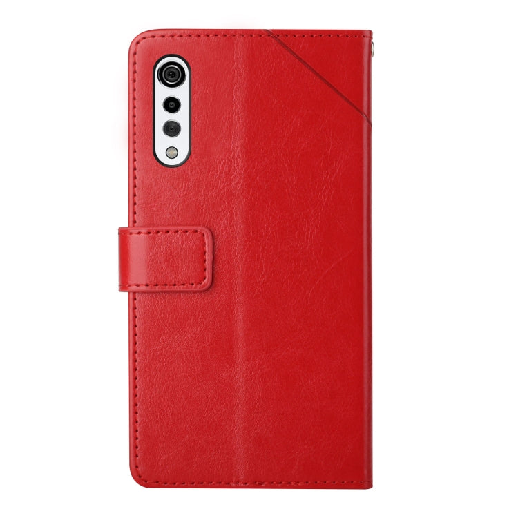 For LG Velvet 2 Pro Y Stitching Horizontal Flip Leather Phone Case