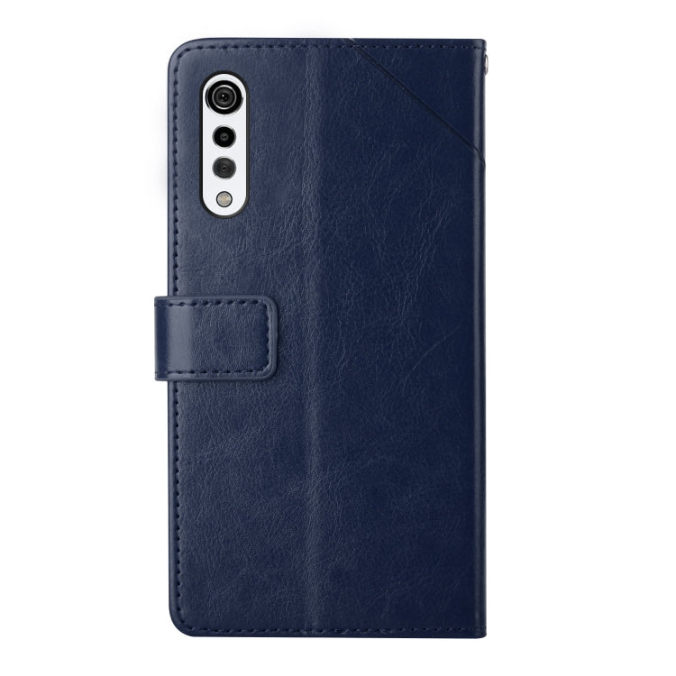 For LG Velvet 2 Pro Y Stitching Horizontal Flip Leather Phone Case