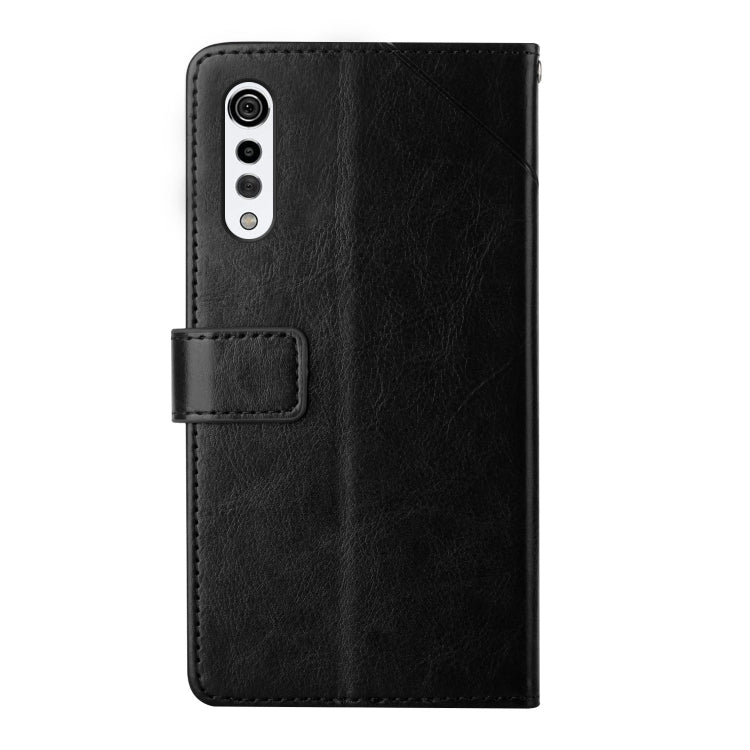 For LG Velvet 2 Pro Y Stitching Horizontal Flip Leather Phone Case