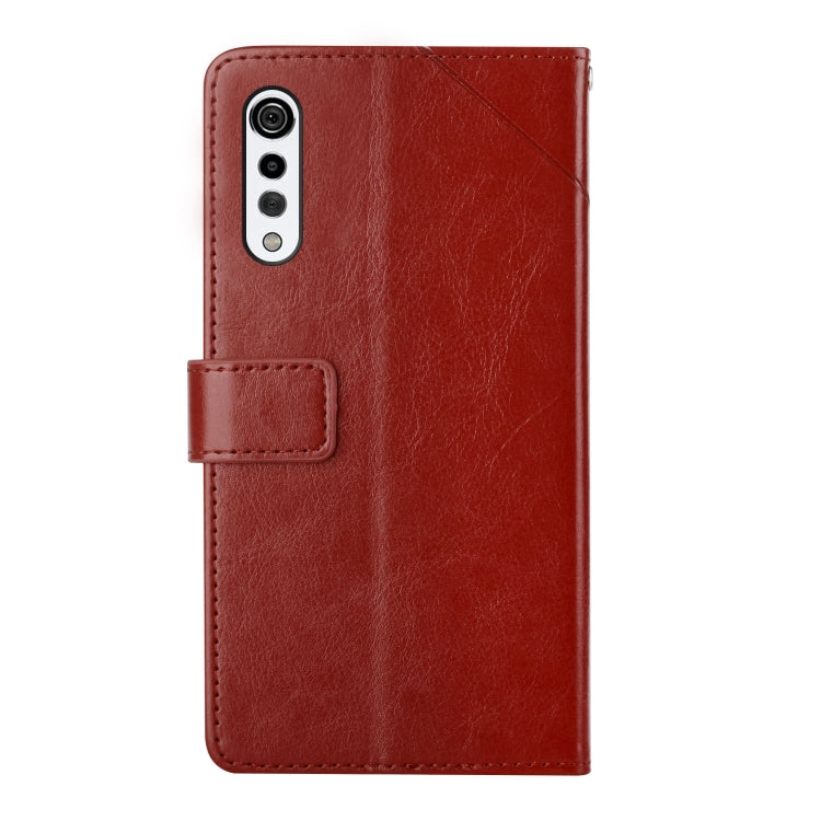 For LG Velvet 2 Pro Y Stitching Horizontal Flip Leather Phone Case