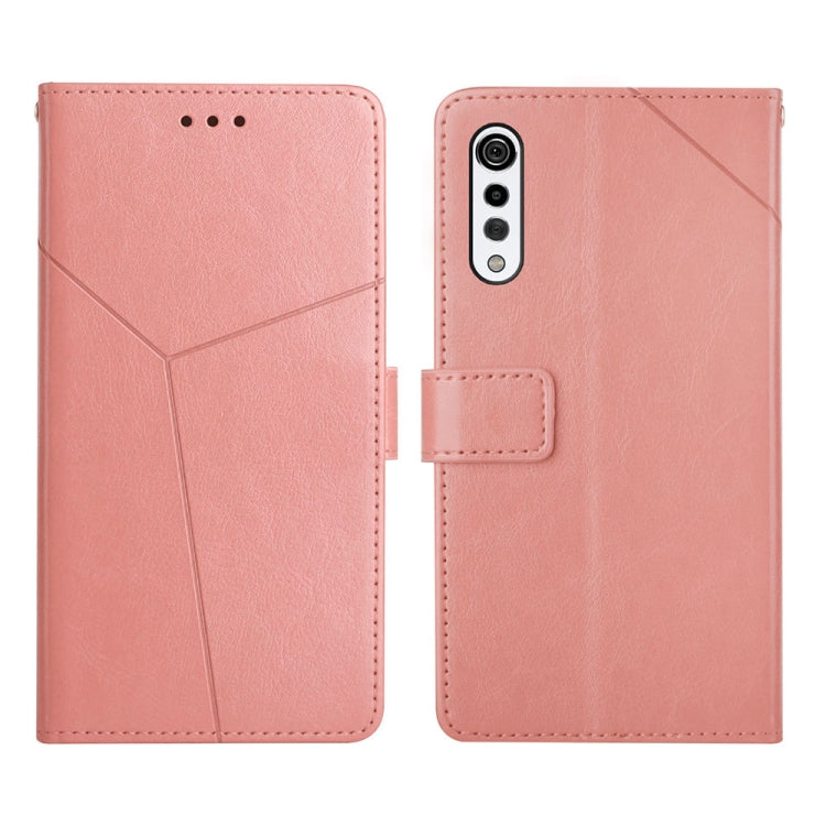 For LG Velvet 2 Pro Y Stitching Horizontal Flip Leather Phone Case