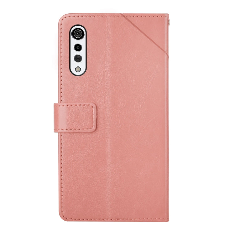 For LG Velvet 2 Pro Y Stitching Horizontal Flip Leather Phone Case