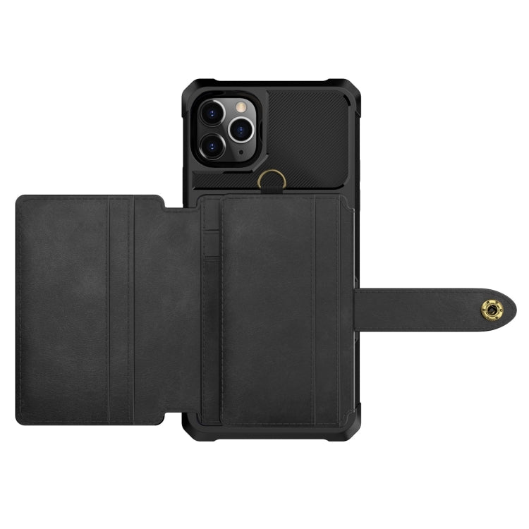 For iPhone 11 10-Card Wallet Bag PU Back Phone Case