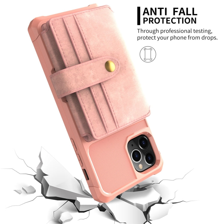 For iPhone 11 10-Card Wallet Bag PU Back Phone Case