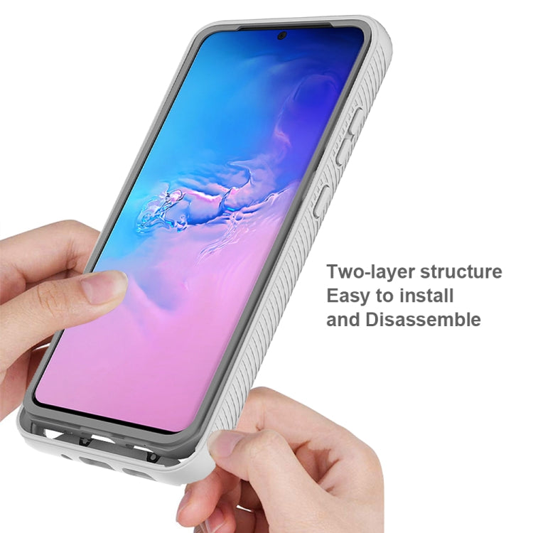 For Galaxy S20+ Two-layer Design Shockproof PC + TPU Protective Case