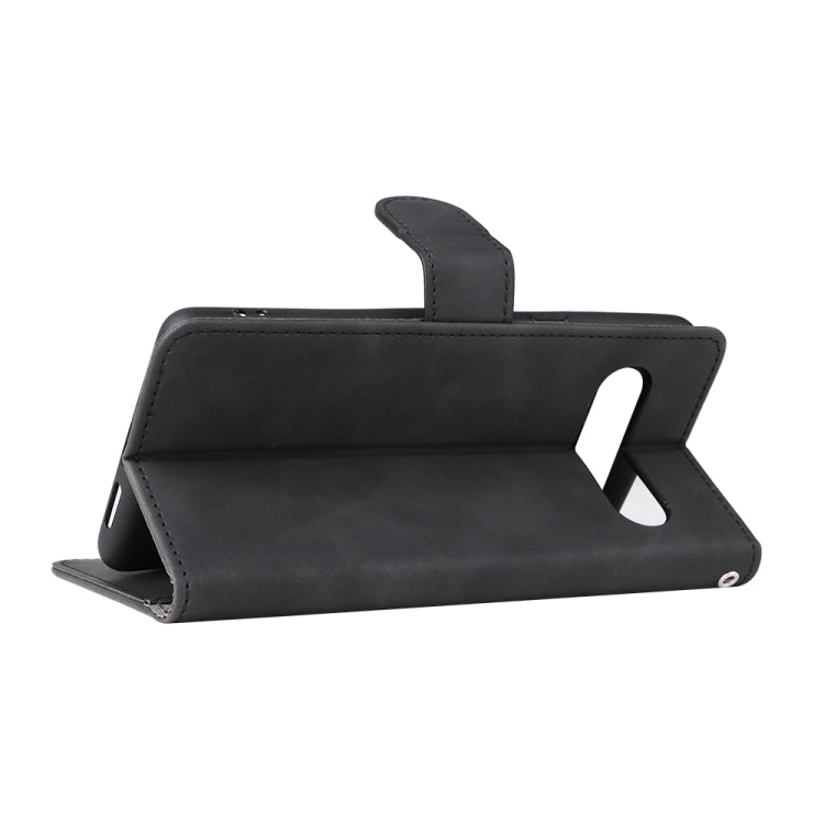 For Google Pixel 7 Skin Feel Magnetic Flip Leather Phone Case