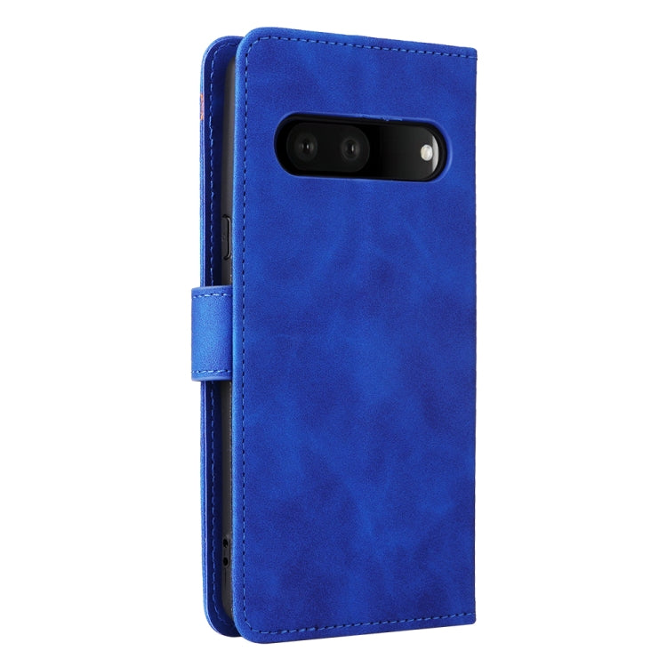 For Google Pixel 7 Skin Feel Magnetic Flip Leather Phone Case