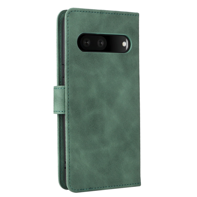 For Google Pixel 7 Skin Feel Magnetic Flip Leather Phone Case