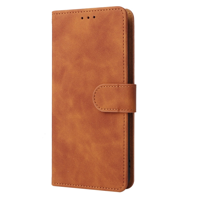 For Google Pixel 7 Skin Feel Magnetic Flip Leather Phone Case