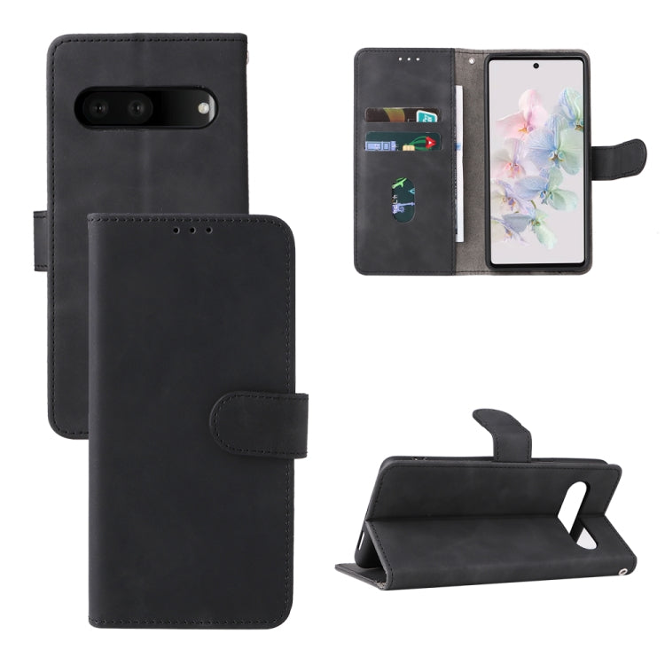 For Google Pixel 7 Pro Skin Feel Magnetic Flip Leather Phone Case
