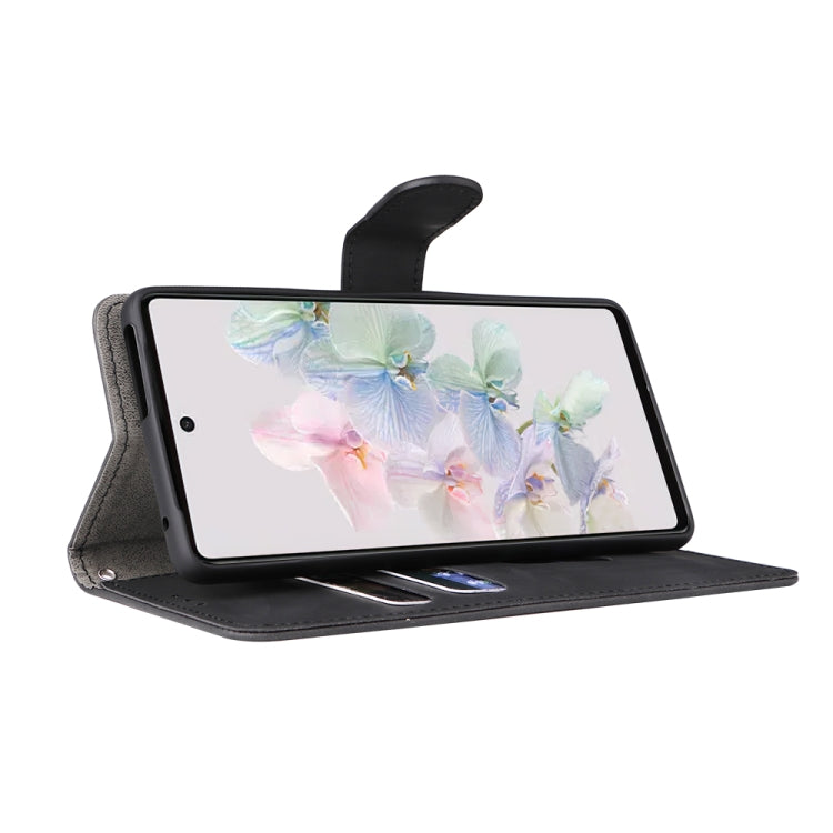 For Google Pixel 7 Pro Skin Feel Magnetic Flip Leather Phone Case