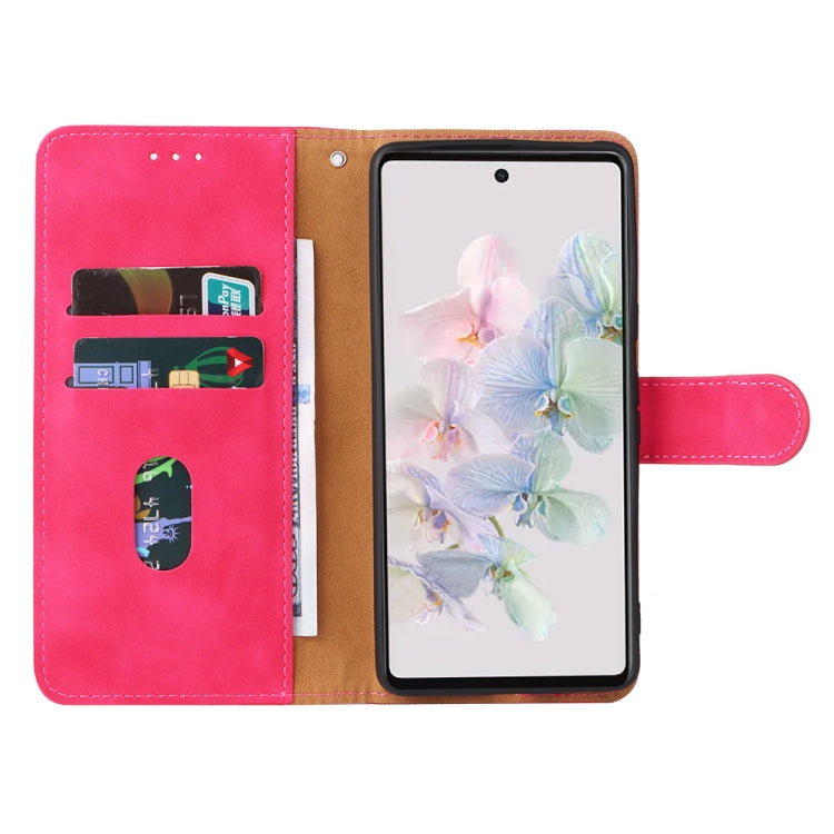For Google Pixel 7 Pro Skin Feel Magnetic Flip Leather Phone Case