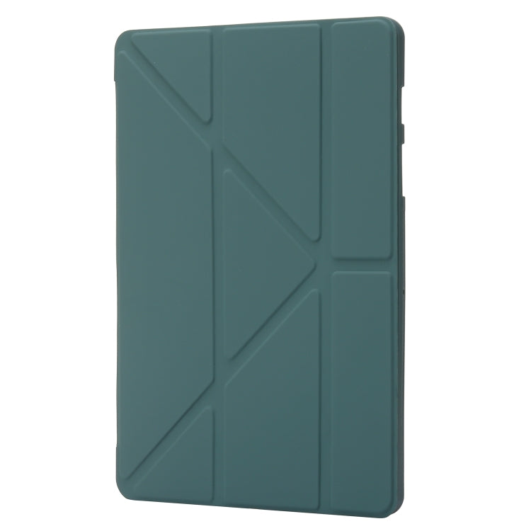 For Samsung Galaxy Tab S8+ / S7+ Deformation Silicone Leather Tablet Case