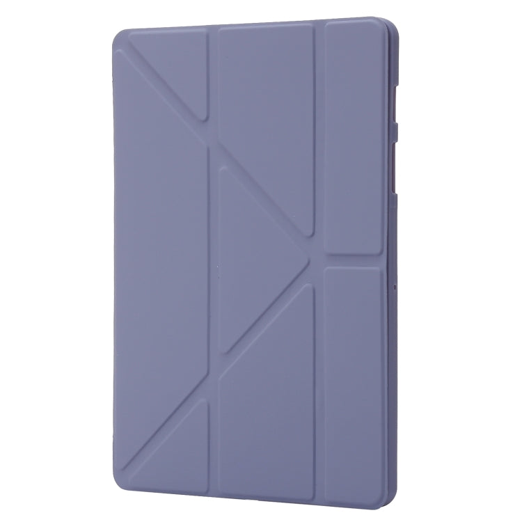 For Samsung Galaxy Tab S8+ / S7+ Deformation Silicone Leather Tablet Case