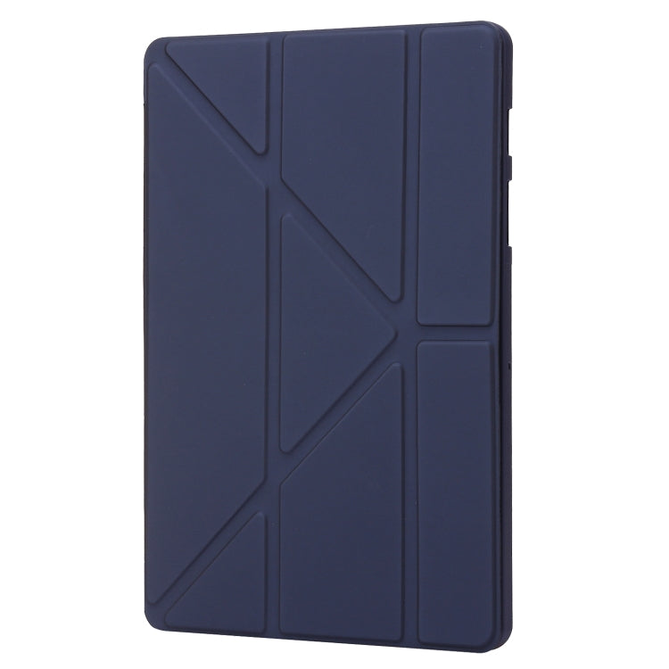 For Samsung Galaxy Tab S8+ / S7+ Deformation Silicone Leather Tablet Case