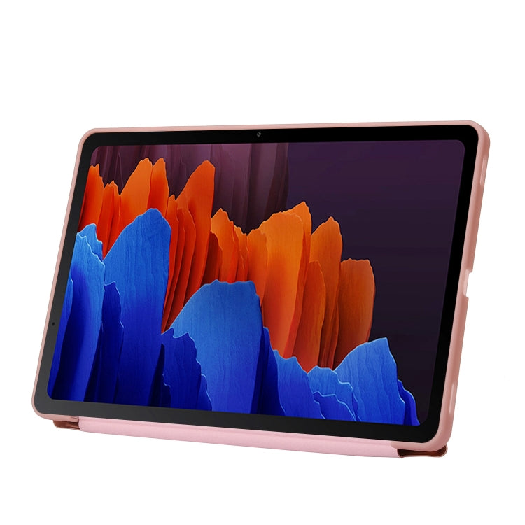 For Samsung Galaxy Tab S8+ / S7+ Deformation Silicone Leather Tablet Case