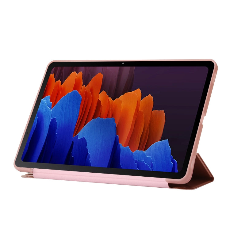 For Samsung Galaxy Tab S8+ / S7+ Deformation Silicone Leather Tablet Case