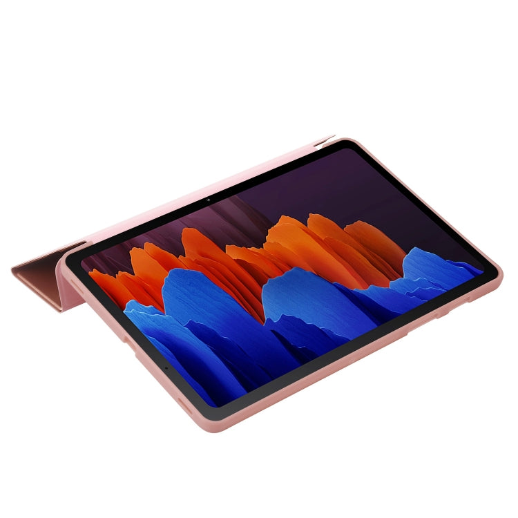 For Samsung Galaxy Tab S8+ / S7+ Deformation Silicone Leather Tablet Case