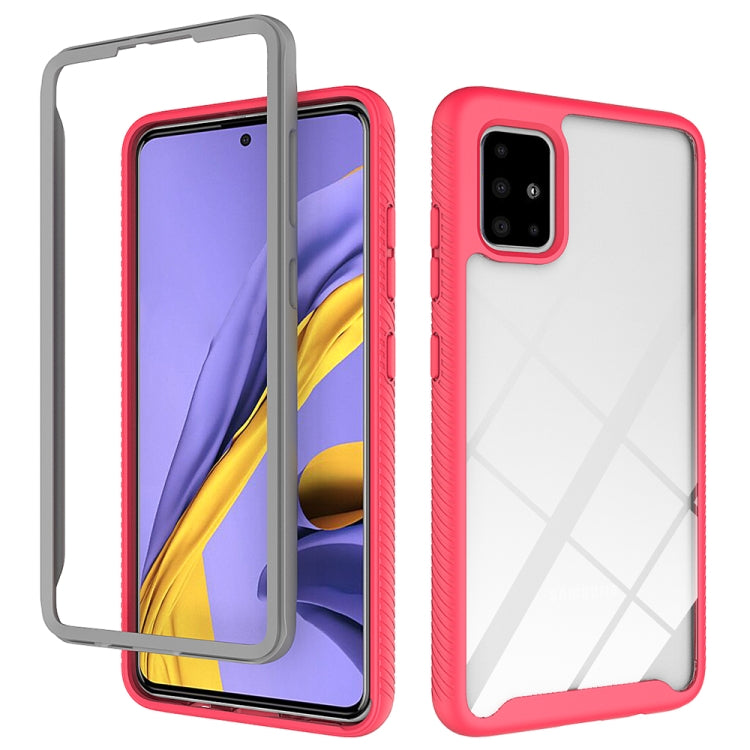 For Galaxy A51 Two-layer Design Shockproof PC + TPU Protective Case