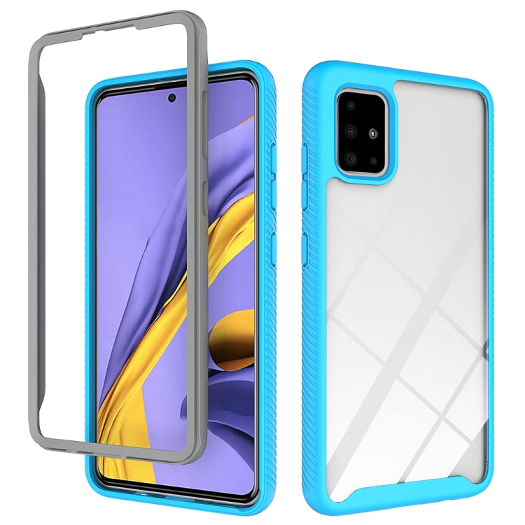 For Galaxy A51 Two-layer Design Shockproof PC + TPU Protective Case