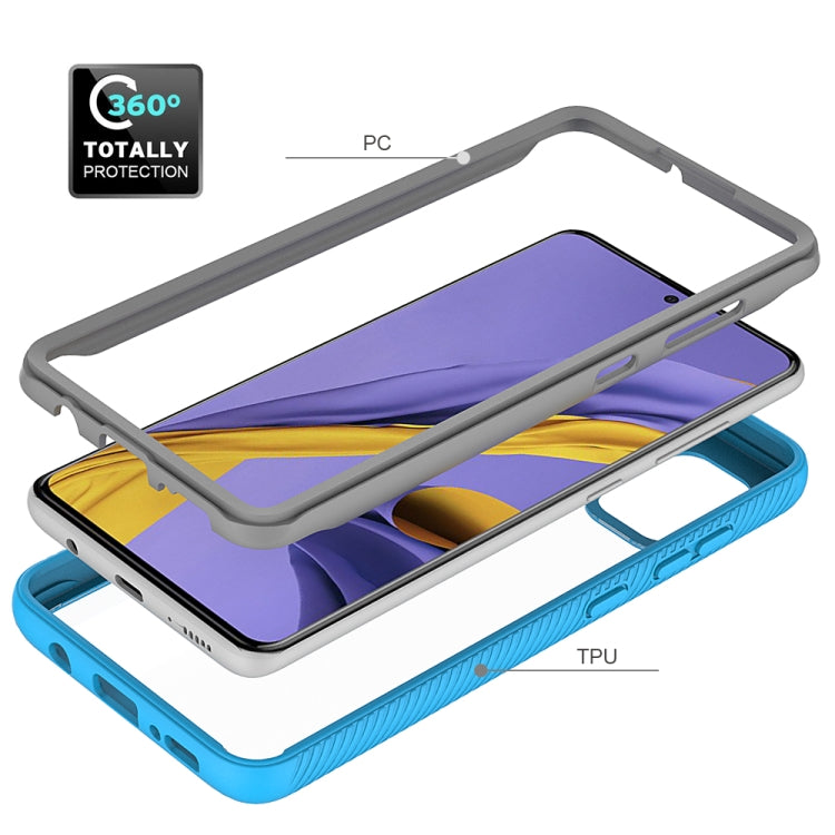 For Galaxy A51 Two-layer Design Shockproof PC + TPU Protective Case
