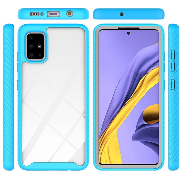 For Galaxy A51 Two-layer Design Shockproof PC + TPU Protective Case