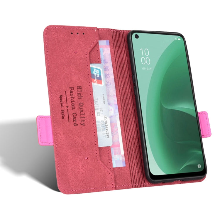 For OPPO A15 Magnetic Clasp Flip Leather Phone Case