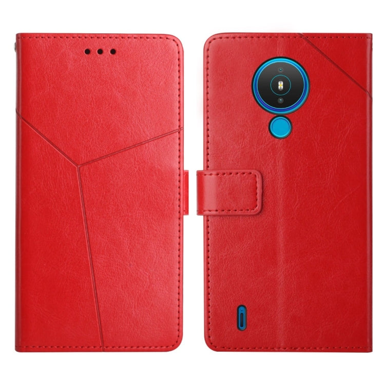 For Nokia 1.4 Y Stitching Horizontal Flip Leather Phone Case