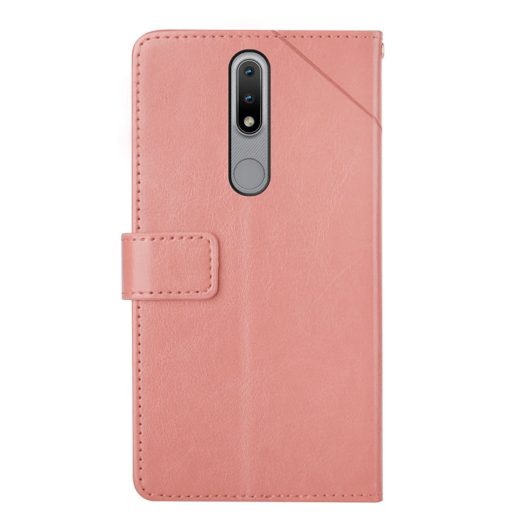 For Nokia 2.4 Y Stitching Horizontal Flip Leather Phone Case